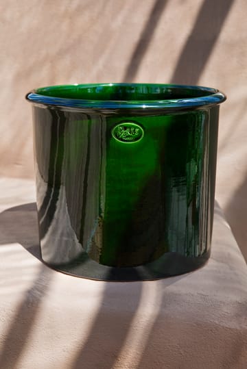 Modena flower pot glazed Ø35 cm - Green - Bergs Potter