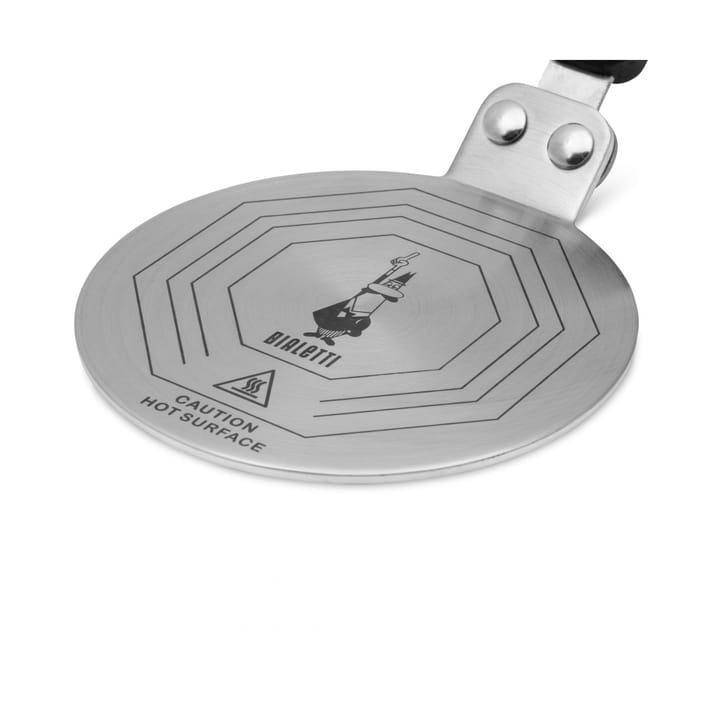 Bialetti induction plate Ø13 cm - Silver-black - Bialetti