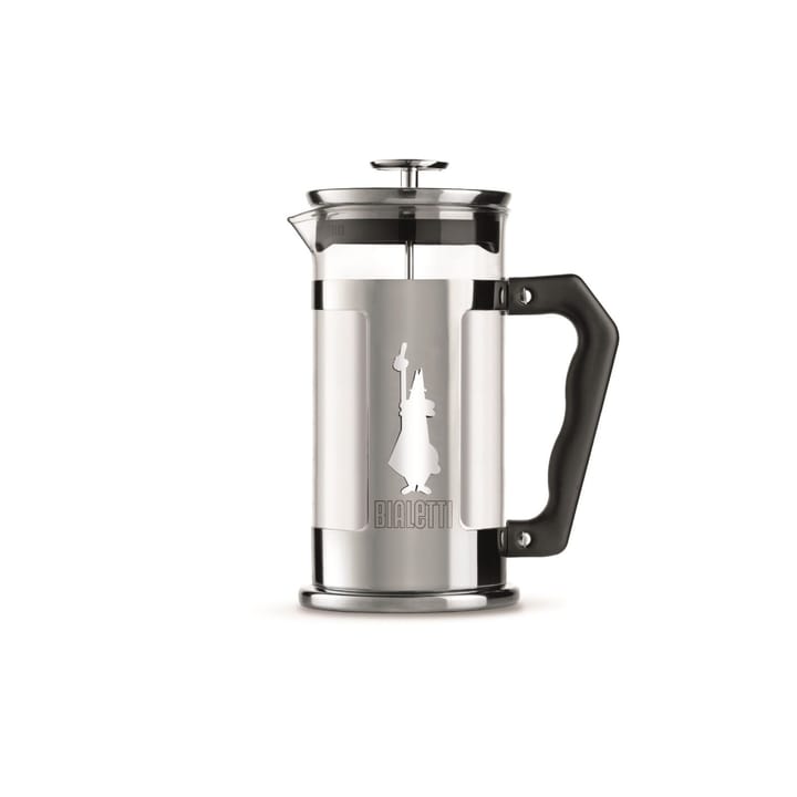 Preziosa coffee press 3 cups - Silver-black - Bialetti