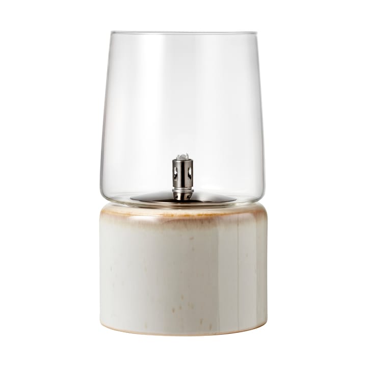 Bitz Gastro oil lamp Ø15x26 cm, cream white Bitz