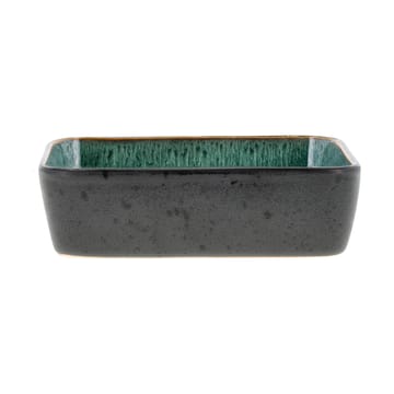 Bitz rectangular saucer 14x19 cm - Black-green - Bitz