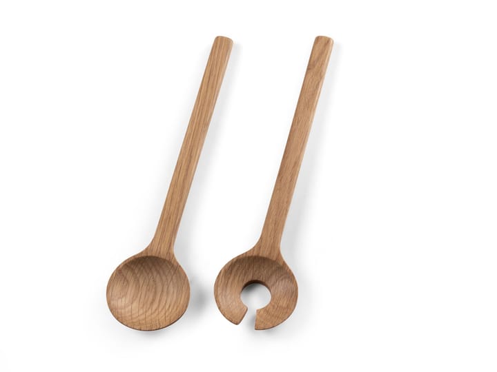 Bitz salad utensils 24 cm - Oak - Bitz