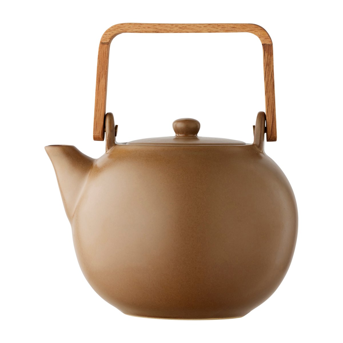 Bitz Bitz teapot 1.2 l matte Wood | Scandinavian Design | Teapots | Brown