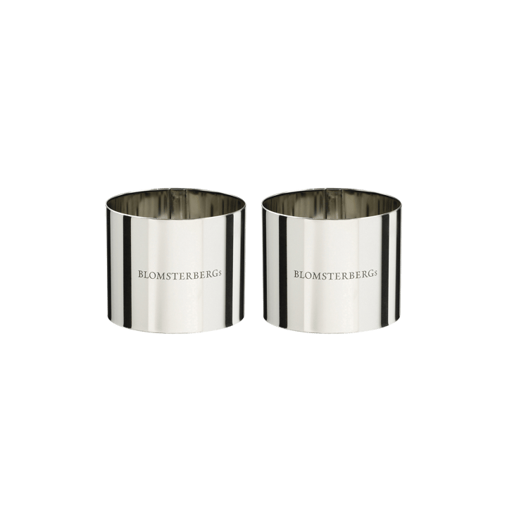 Tear Ring 2-pack Ø6 cm - Stainless steel - Blomsterbergs