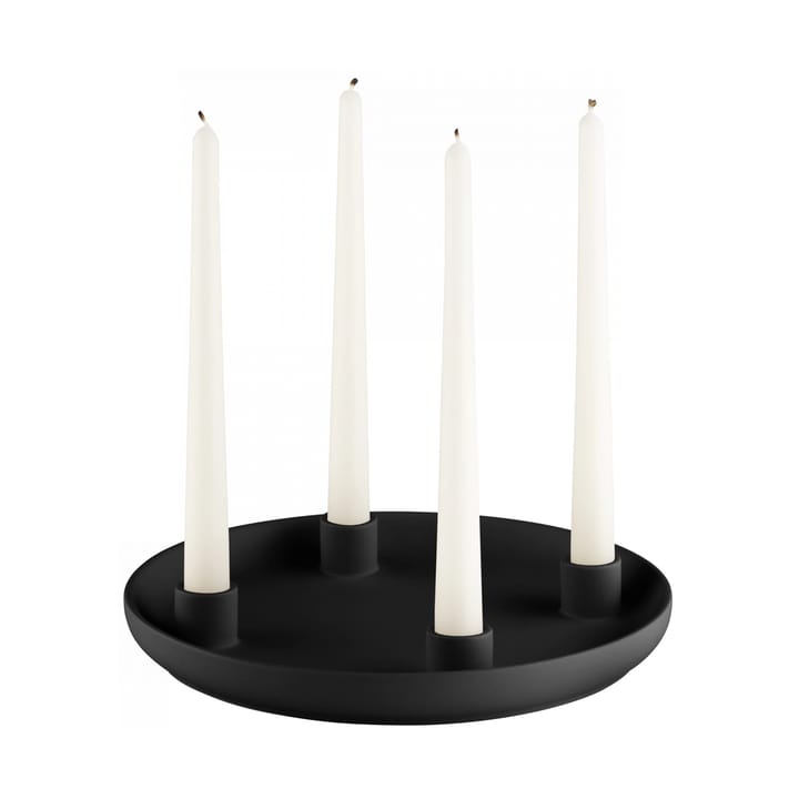 ADVENT candlestick Ø27 cm - Black - blomus