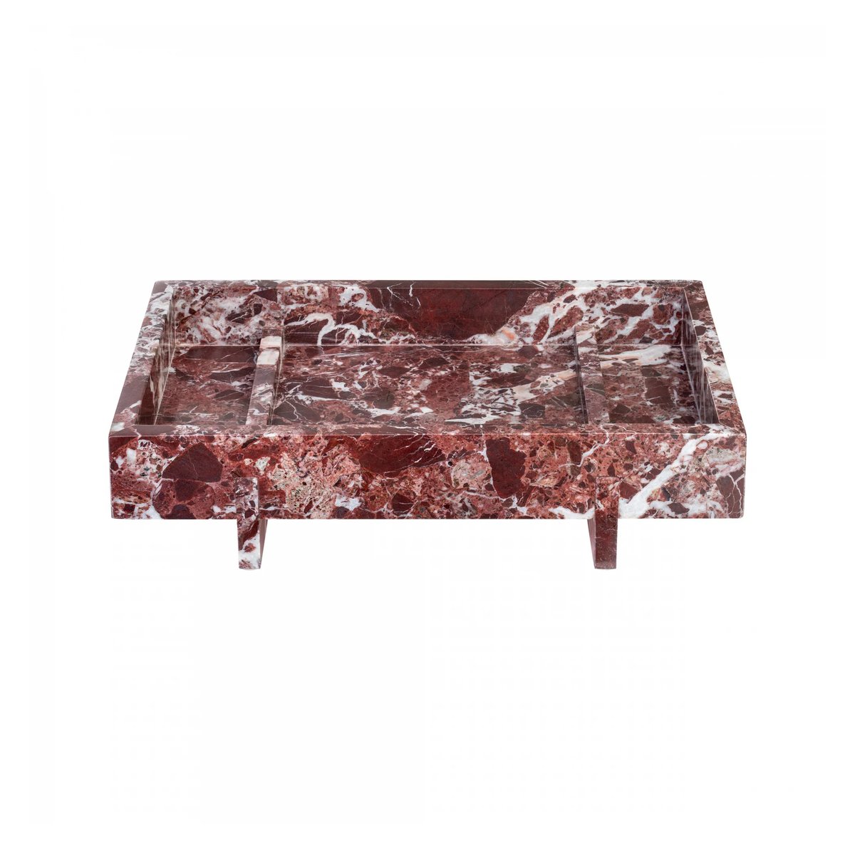 blomus Alegto tray marble 18x30 cm Cedar wood