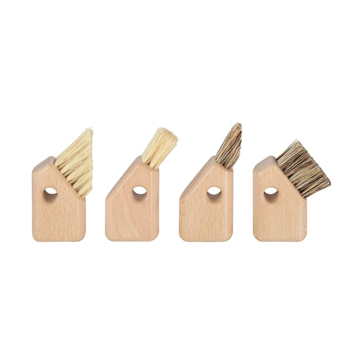 Aves kitchen brush 4-piece set - Nature - Blomus