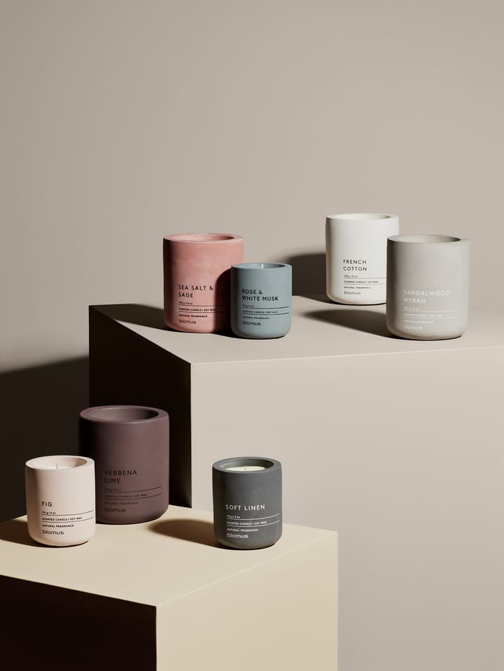 Fraga scented candles 24 hours, Fig-Rose Dust blomus