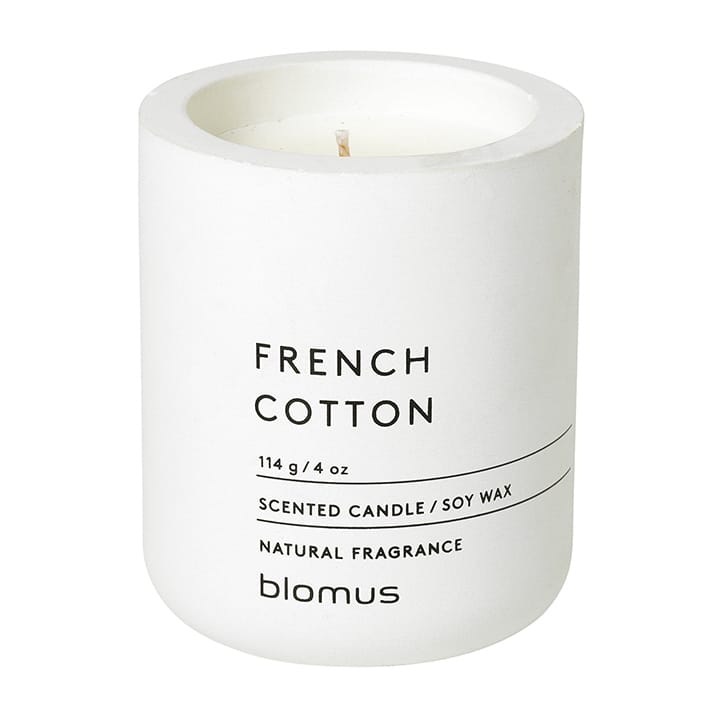 Fraga scented candles 24 hours - French Cotton-Lily White - Blomus