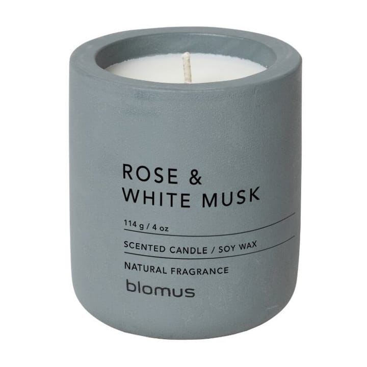 Fraga scented candles 24 hours - Rose & White Musk-Flintstone - Blomus