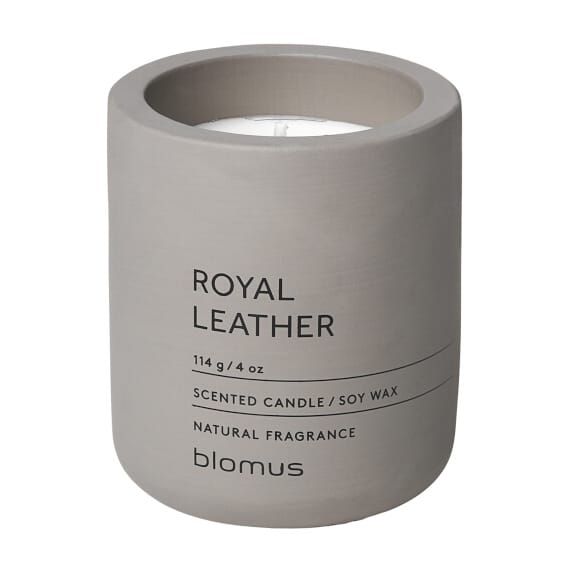 Fraga scented candles 24 hours - Royal Leather-Satellite - Blomus