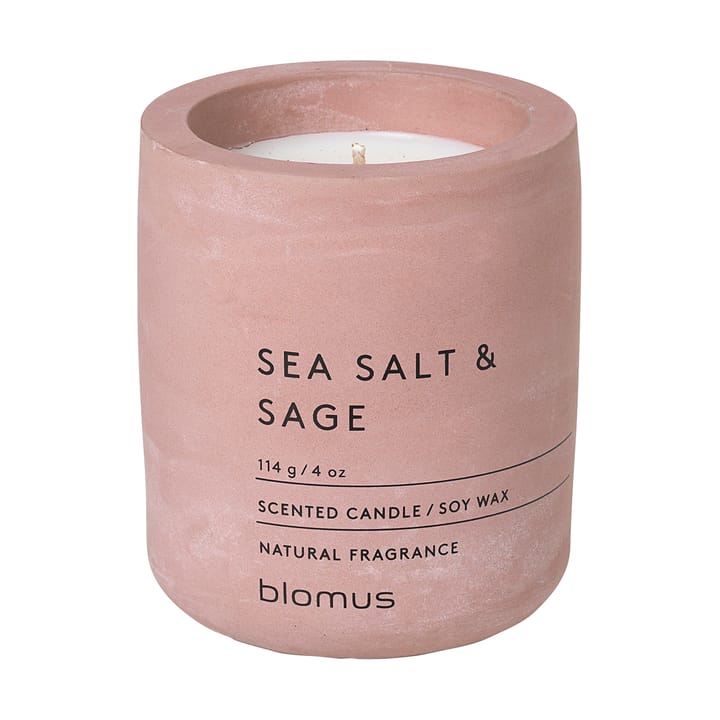 Fraga scented candles 24 hours - Sea salt & Sage-Withered Rose - Blomus