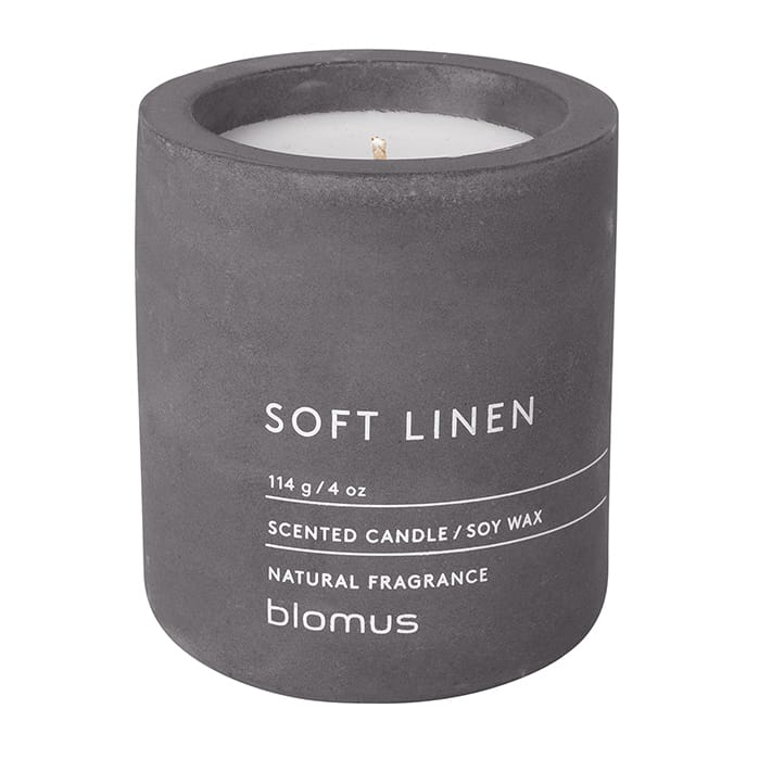 Fraga scented candles 24 hours - Soft Linen-Magnet - Blomus