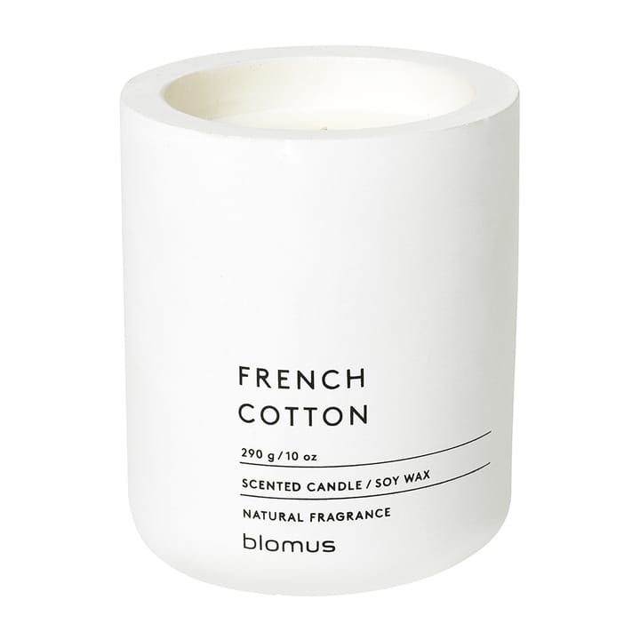 Fraga scented candles 55 hours - French Cotton-Lily White - Blomus