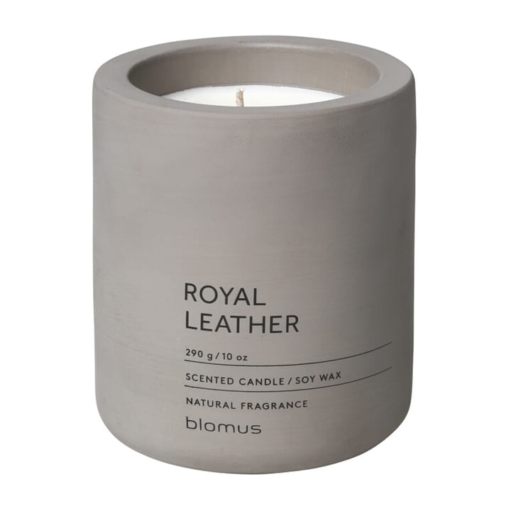 Fraga scented candles 55 hours - Royal Leather-Satellite - Blomus