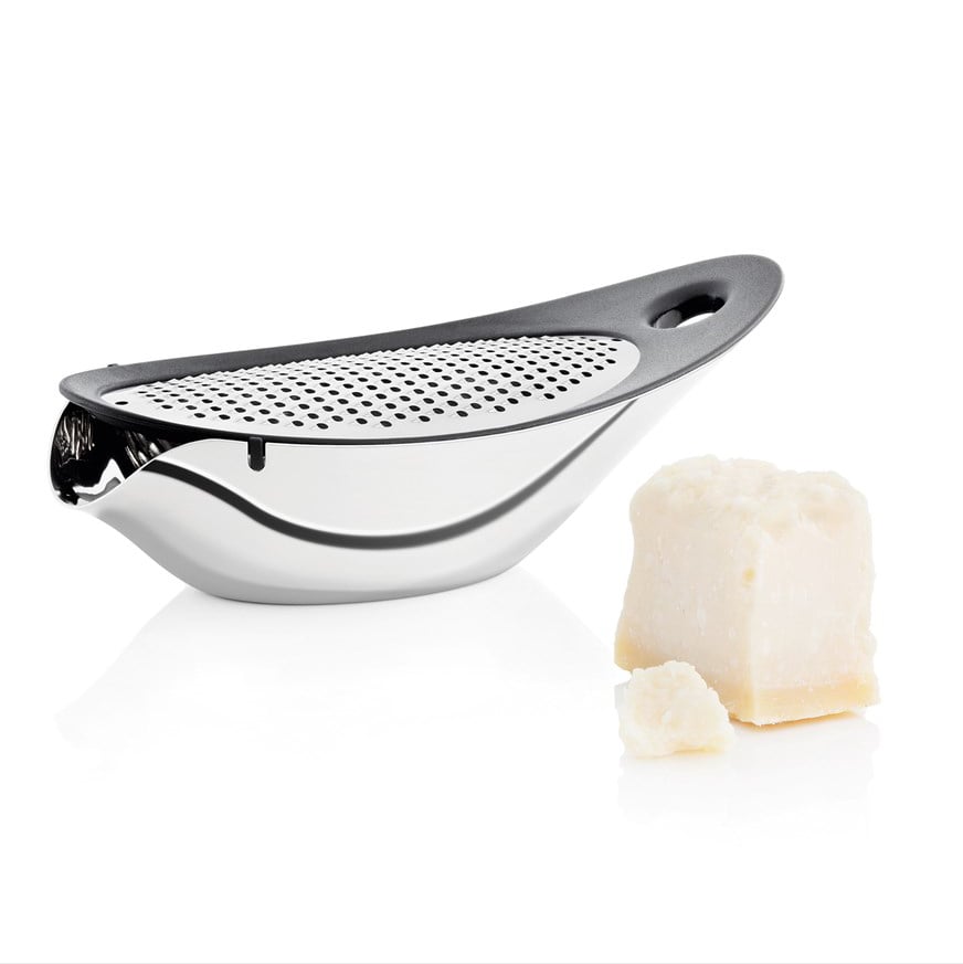 blomus Navetta parmesan grater Stainless steel | Scandinavian Design | Silver-coloured