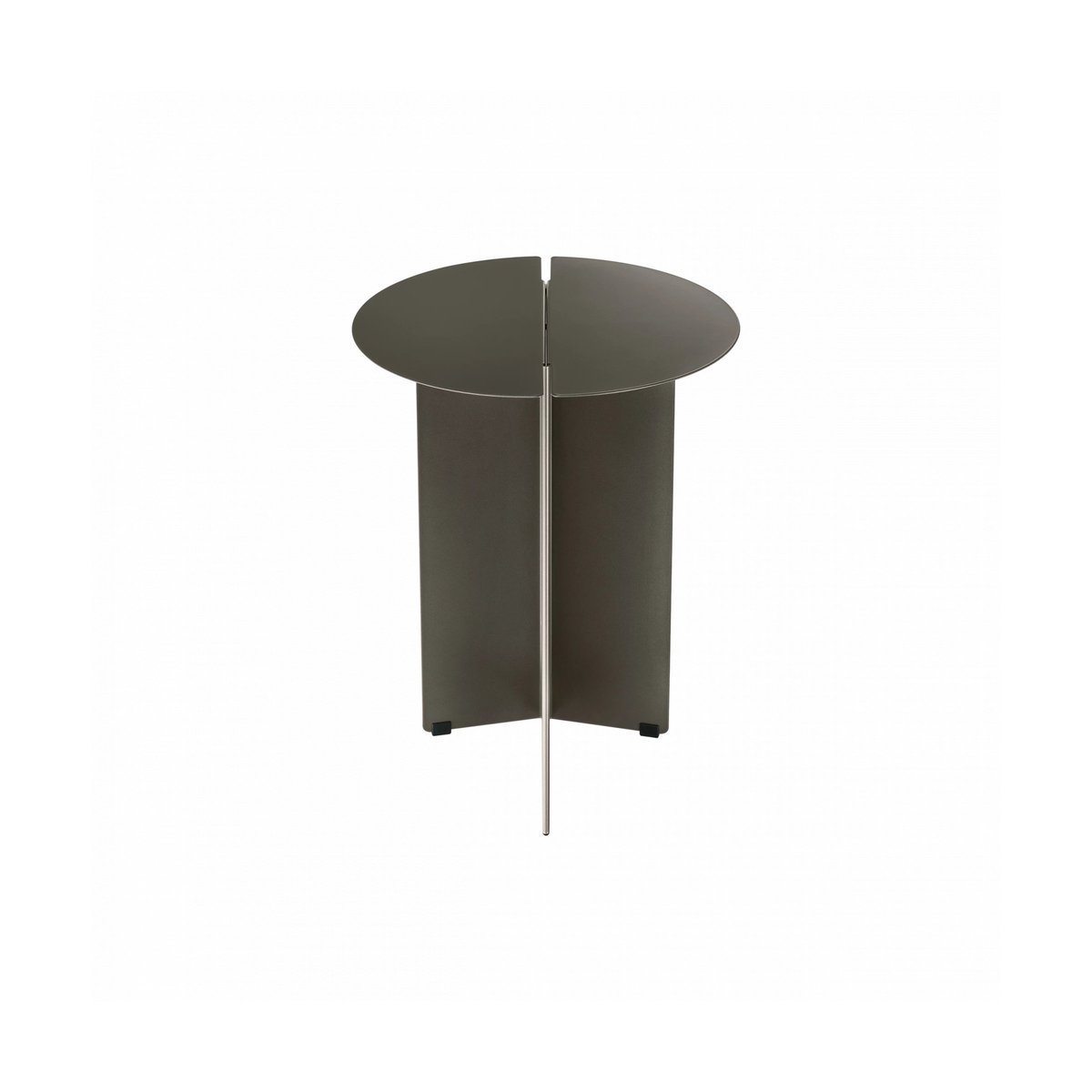 blomus ORU side table S Ø35 cm Burned metal