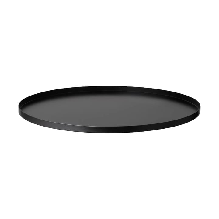 PEASY tray L Ø38 cm - Black - Blomus