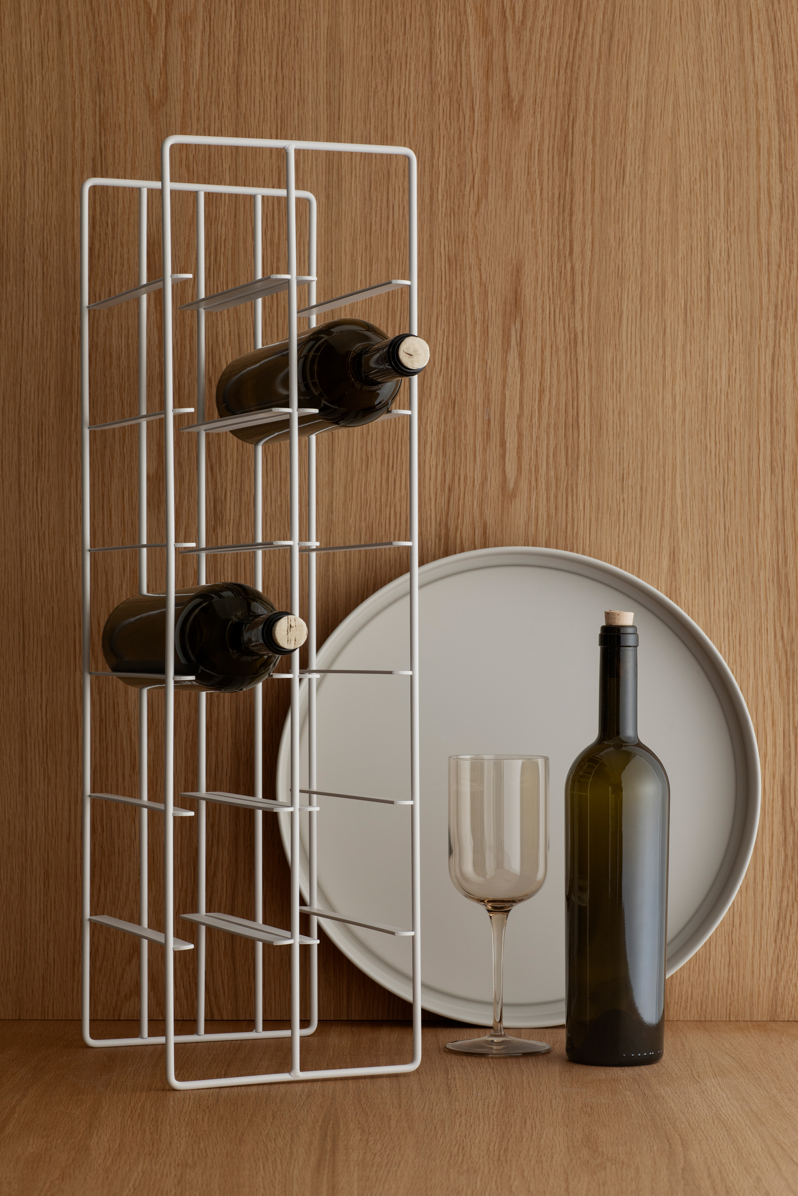 Scandi best sale wine racks