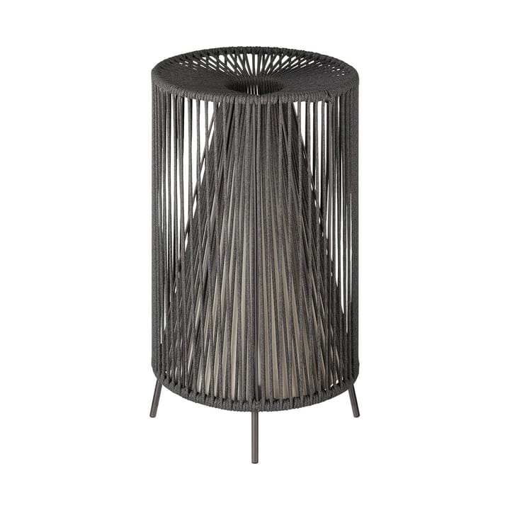 Rope mobile LED lamp - Coal - blomus