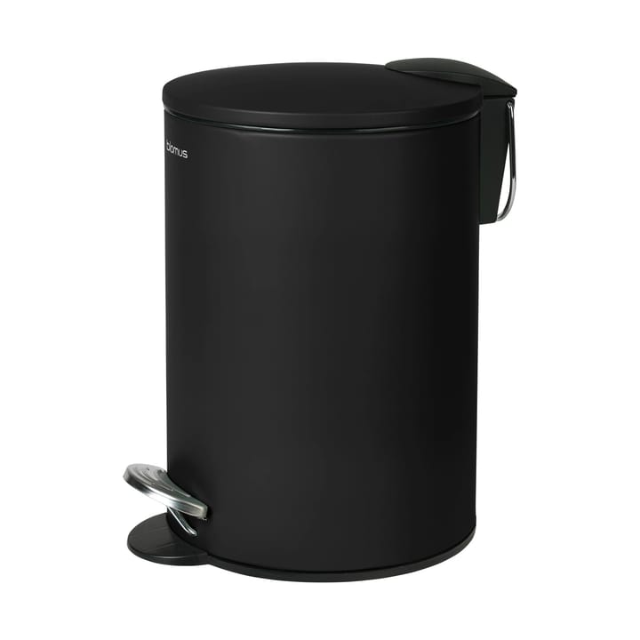 Tubo pedal bin 3 L, Black blomus