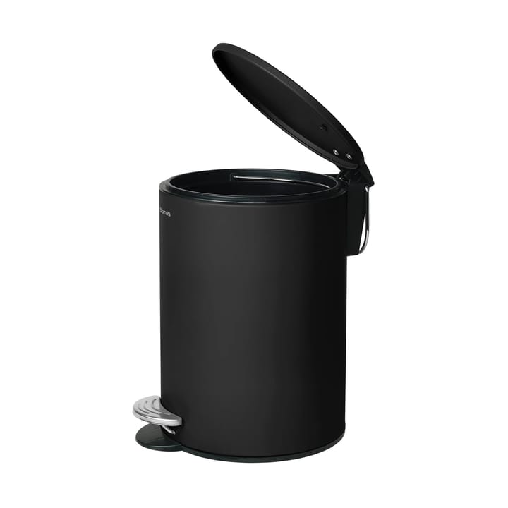 Tubo pedal bin 3 L, Black blomus