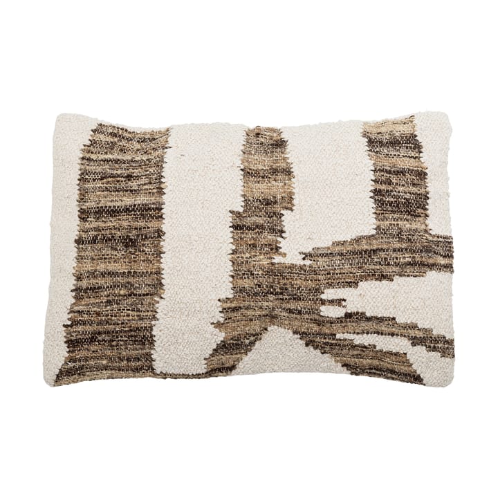 Abano pillow 40x60 cm - White-brown - Bloomingville