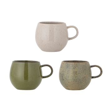 Addison cup 3 pieces - Green - Bloomingville