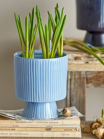 Ayleen flower vase 12.5 cm - Blue - Bloomingville