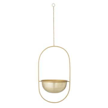 Bloomingville flower pot metal hanging - gold - Bloomingville