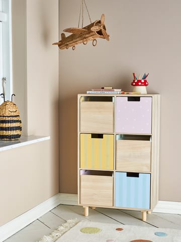 Calle bookshelf 6-drawers 55x88.5 cm - Nature - Bloomingville