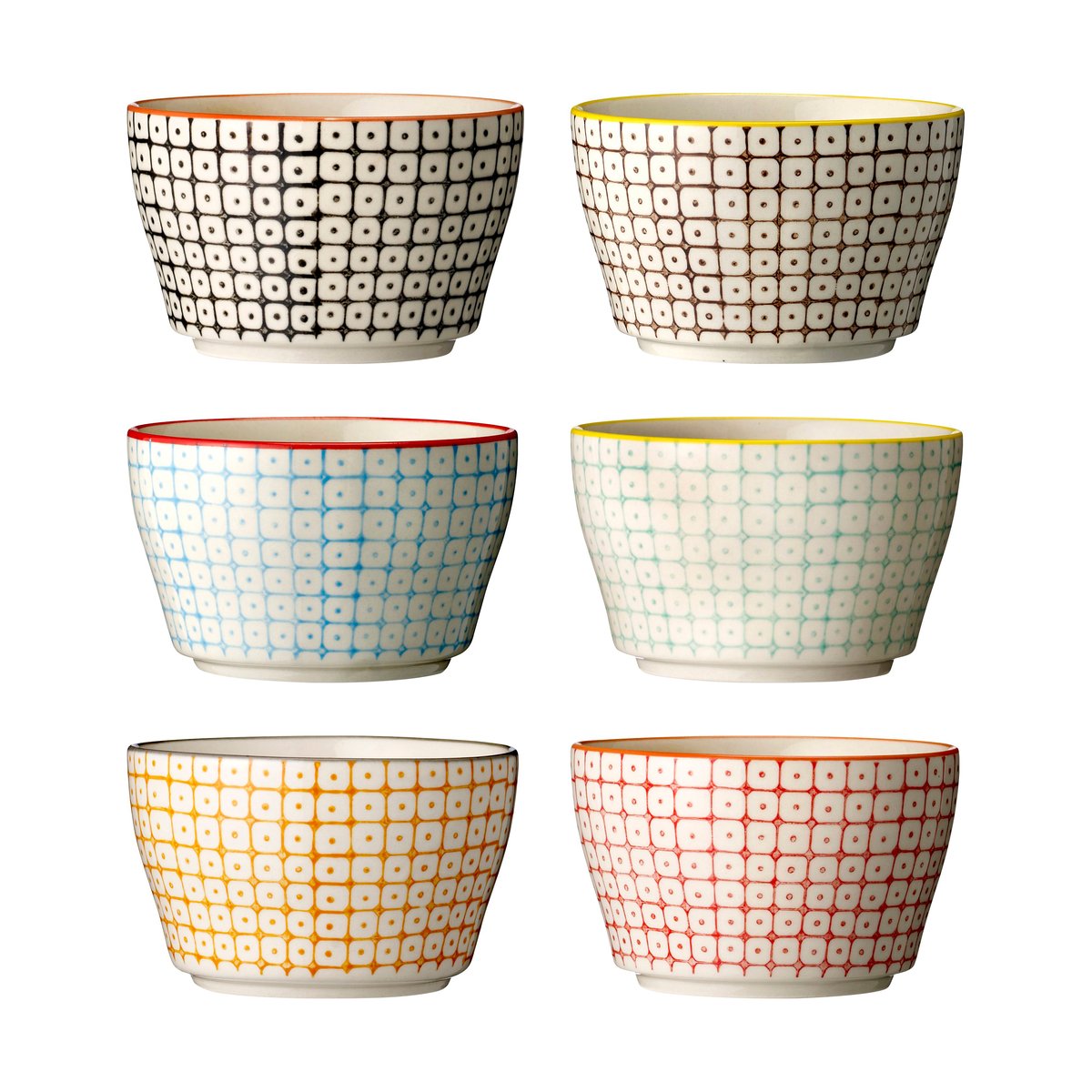 Bloomingville Carla bowl 11 cm 6-pack multi