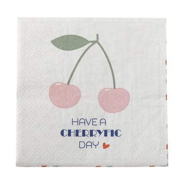 Cherry paper napkins 20-pack - Rose - Bloomingville