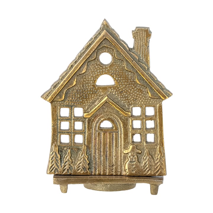 Crista tealight holder 6x14 cm - Brass - Bloomingville