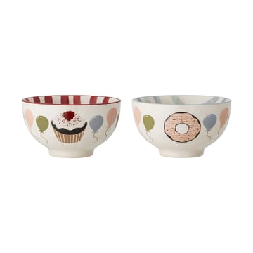 Darby bowl 55 cl 2 parts - Red - Bloomingville