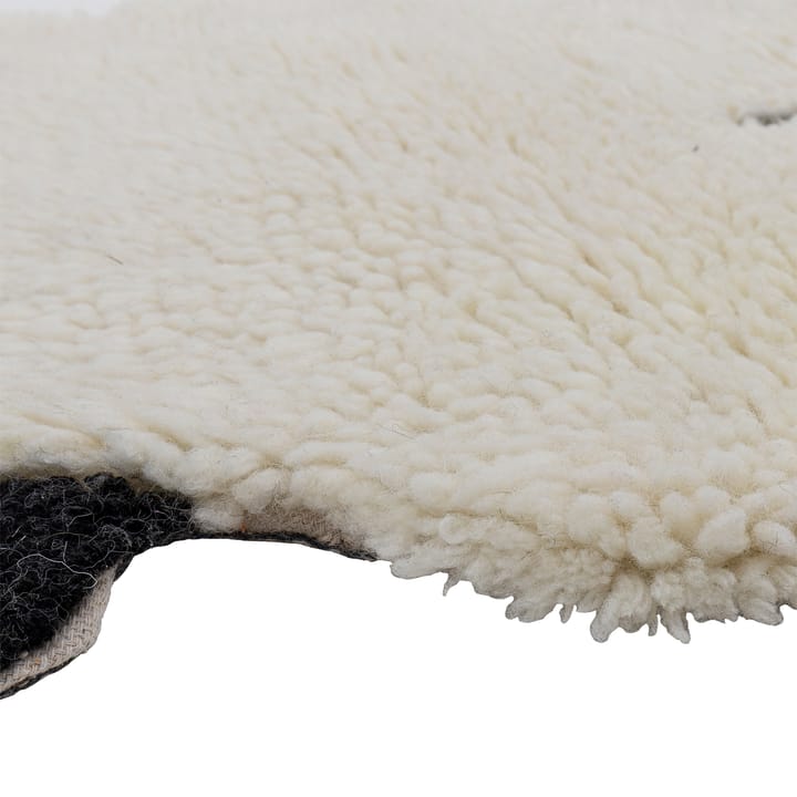 Dolly rug 84x84 cm, White Bloomingville