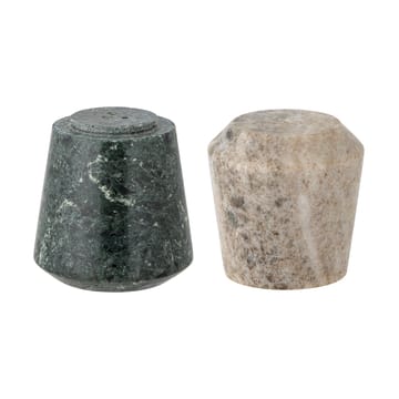 Duo Salt and Pepper Mill 12 cm - Marble - Bloomingville