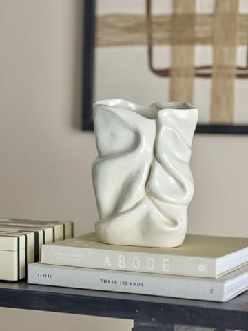 Fabrice vase 21.5 cm - White - Bloomingville