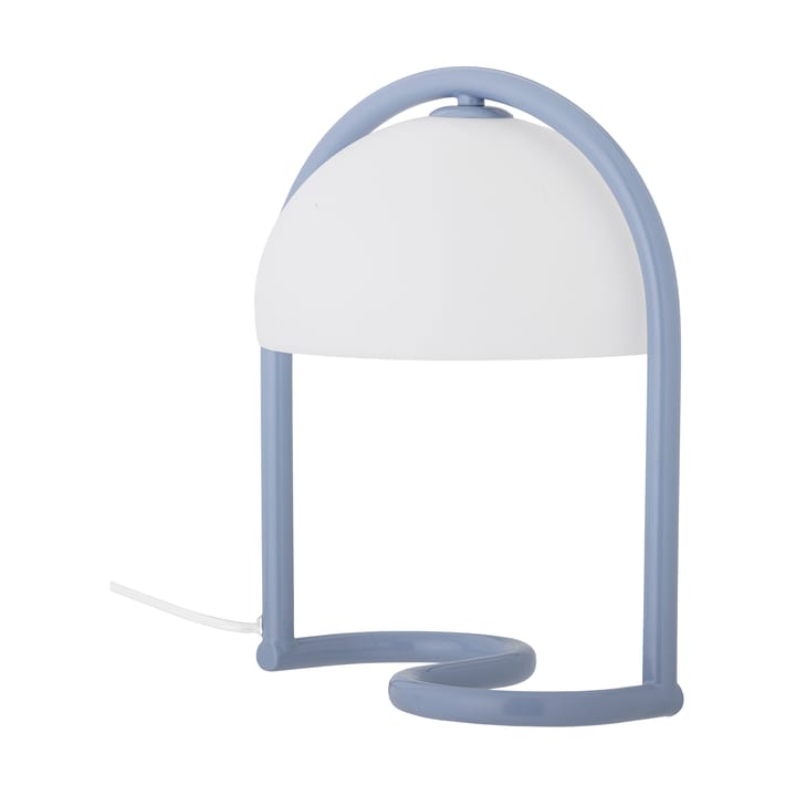 Favor table lamp Ø24.5x29.5 cm, Blue Bloomingville