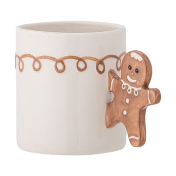 Ginnie mug 29 cl - White-brown - Bloomingville