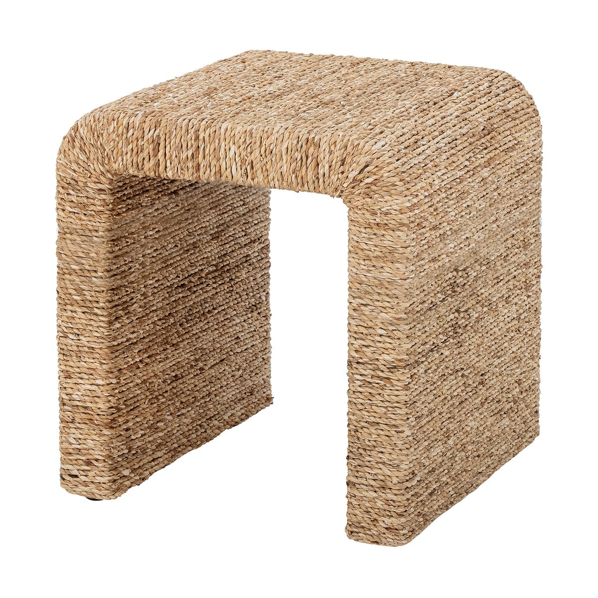 Bloomingville Kien stool 43x42x45 cm Water hyacinth