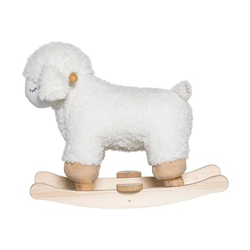 Laasrith receives rocking horse. - White - Bloomingville