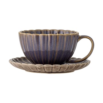 Latina cup 22 cl with saucer - Purple - Bloomingville