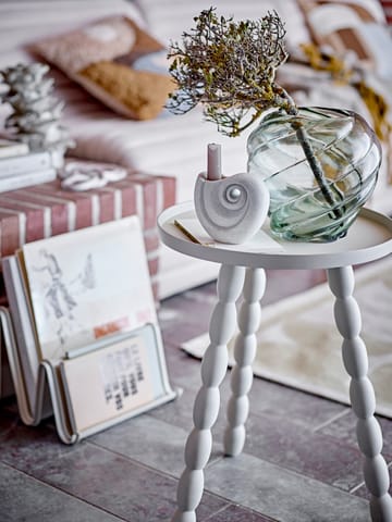 Layan candle stick - White - Bloomingville