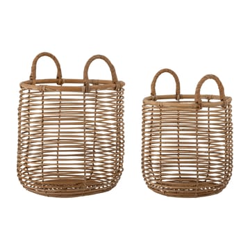 Lyng storage basket 2 pieces - Natural - Bloomingville