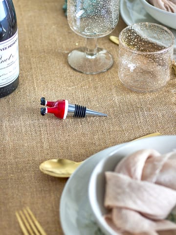 Lynn wine stopper - Red - Bloomingville