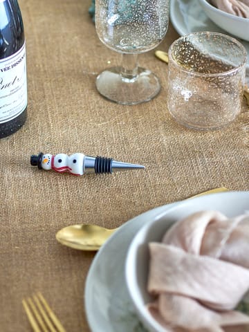 Lynn wine stopper - White - Bloomingville