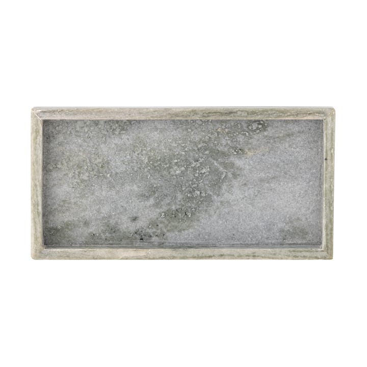 Majsa tray 12.5x25.5 cm - Marble - Bloomingville