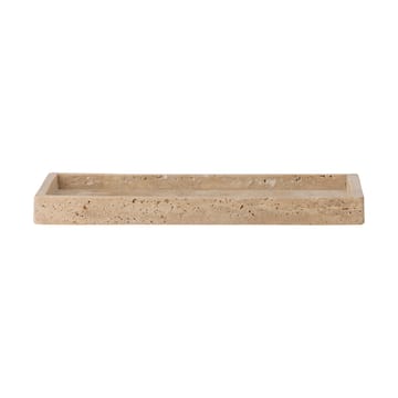 Majsa tray 15x30.5 cm - Travertine - Bloomingville