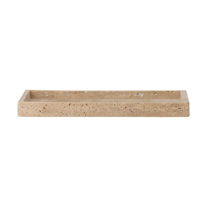 Majsa tray 15x30.5 cm, Travertine Bloomingville